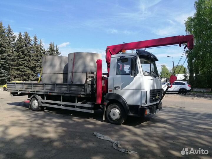 Услуги манипулятора 5 тонн + Автовышка 11 метров