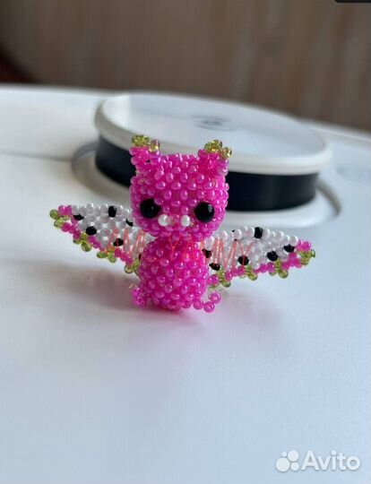 Фигурки амигуруми из бисера