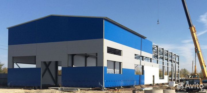 Сэндвич панели для быстровозводимых зданий