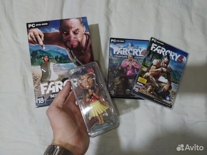 Farcry 3 + farcry 4 + фигурка Baaca