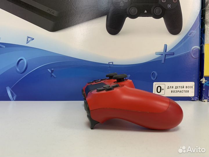 Геймпад PS4 red