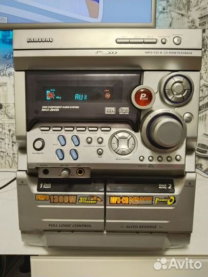 Муз центр без колонок Samsung с Bluetooth