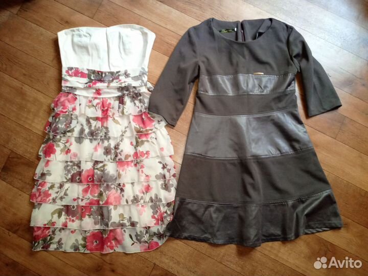 Пакет вещей одежды р. 40-44 без дефектов, бренды