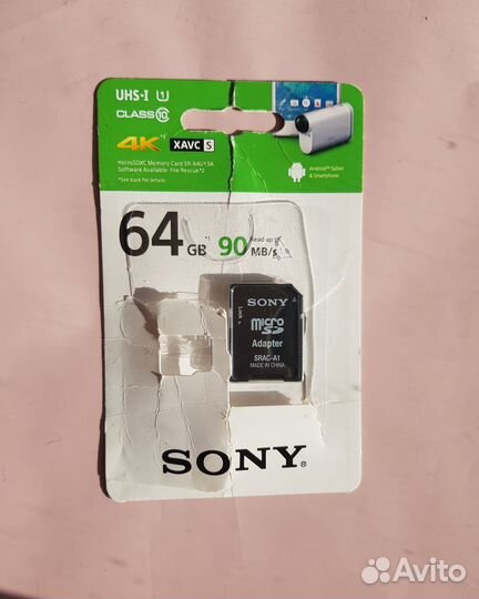 Адаптер для карты памяти sony Adapter srac-A1