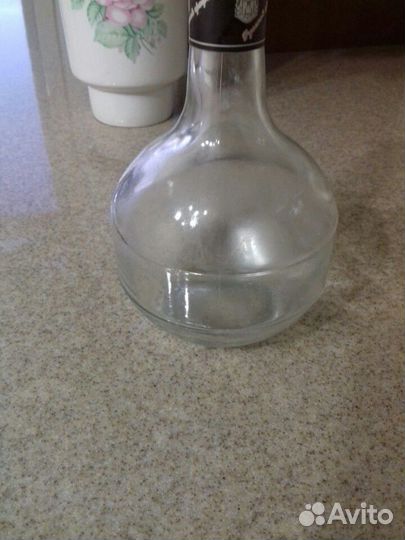 Бутылки для декора стекло