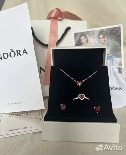 Комплект украшений Pandora