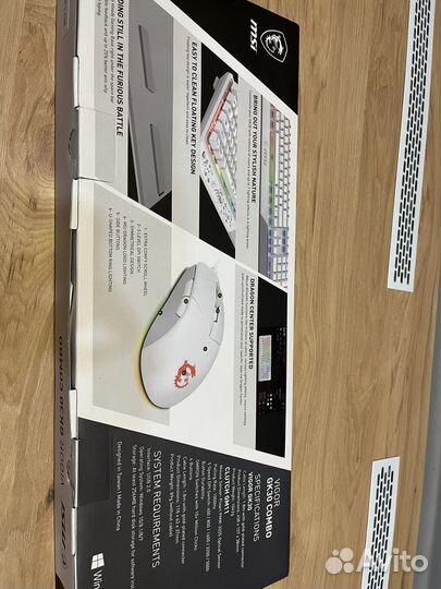 Игровая клавиатура msi gk30