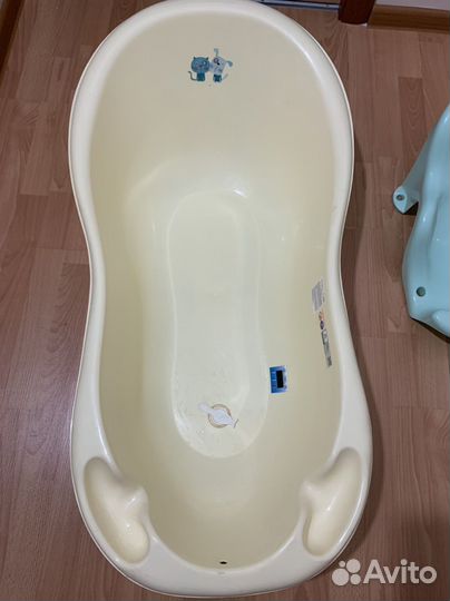 Ванночка для купания с термометром