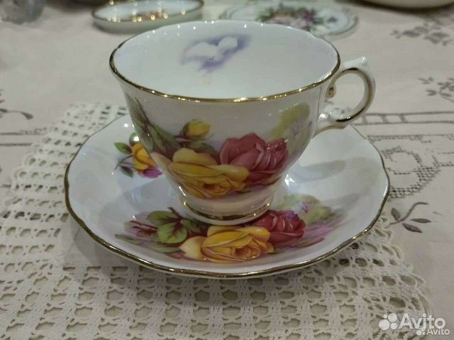 Чайная пара Royal Osborne Англия