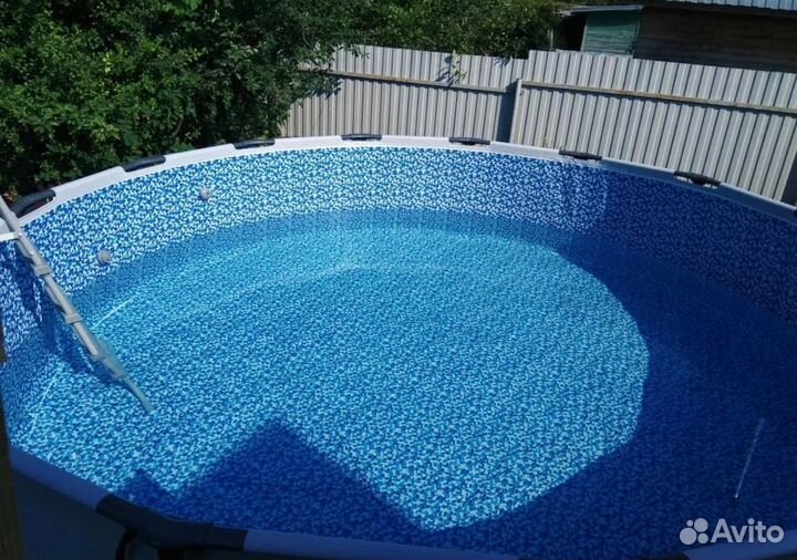Каркасный бассейн 457 на 122 полный комплект