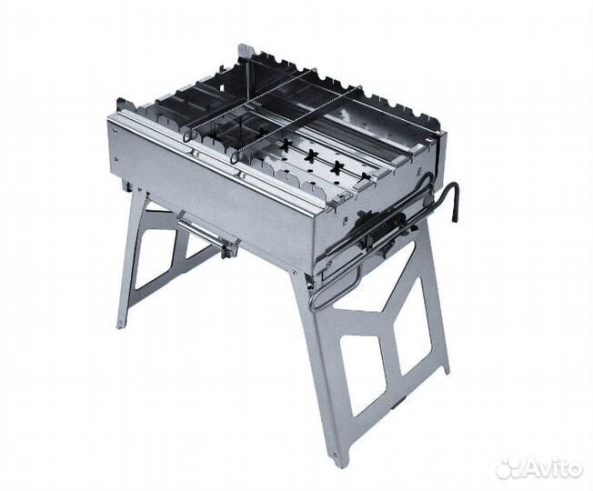 Мангал складной из нержавейки