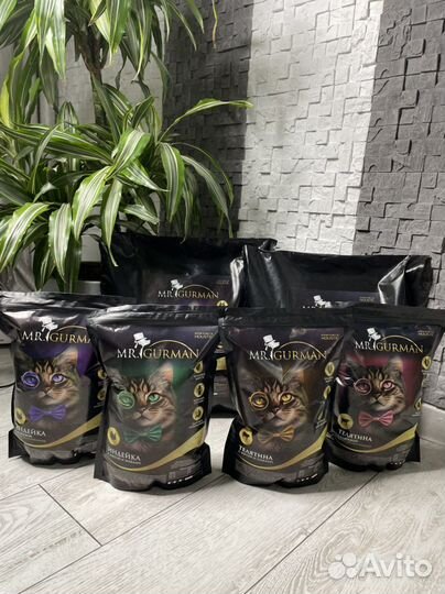 Корм для кошек, корм для собак Мистер Гурман
