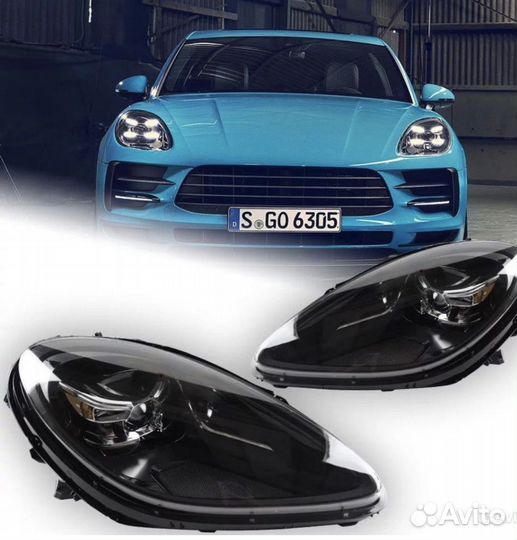 Сетодиодные фары для Porsche Macan 2014-2019