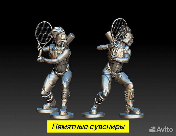 3d модель портретная