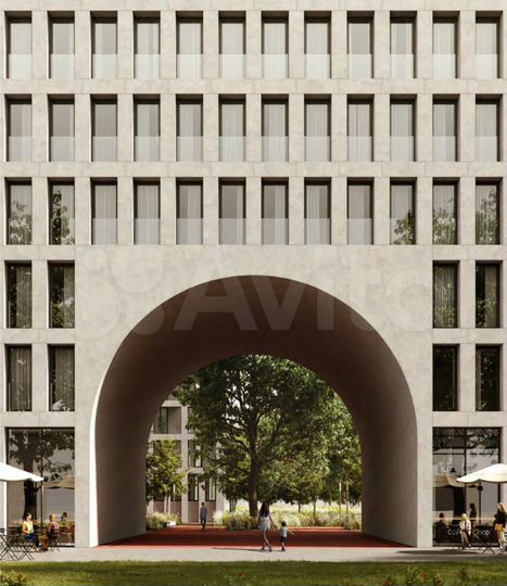 1-к. апартаменты, 52,7 м², 4/10 эт.