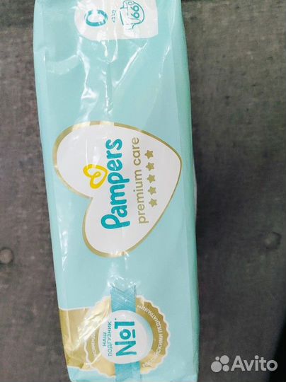 Подгузники pampers premium care 1