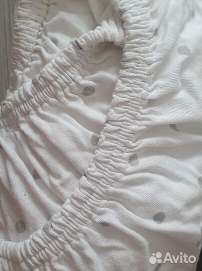 Простынь детская IKEA 120*60 на резинке