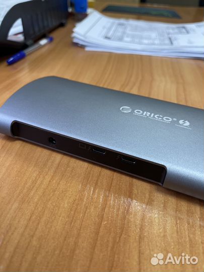 Док станция USB-концентратор Orico TB3-S1 (серый)