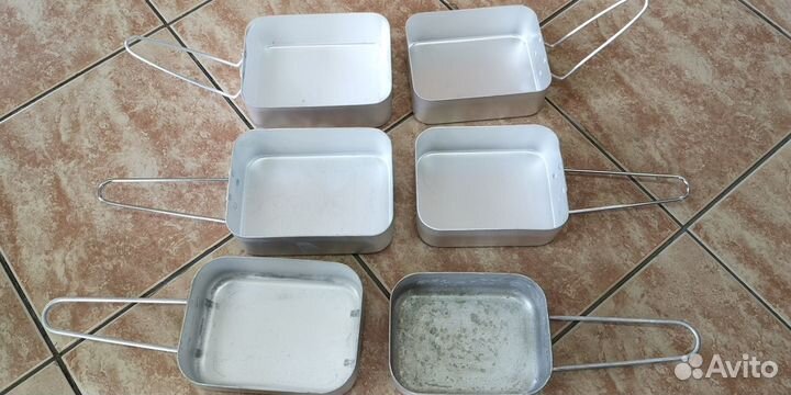 Набор посуды армии Голландии б/у (алюминий)