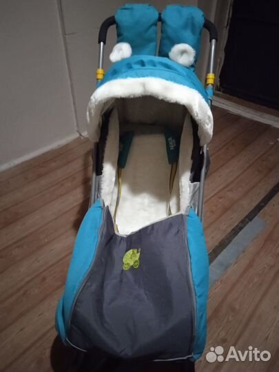 Санки коляска ника 7-2