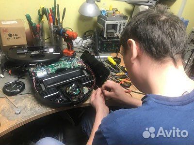 Ремонт роботов-пылесосов на дому в Тюмени