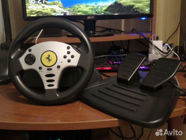 Игровой руль thrustmaster