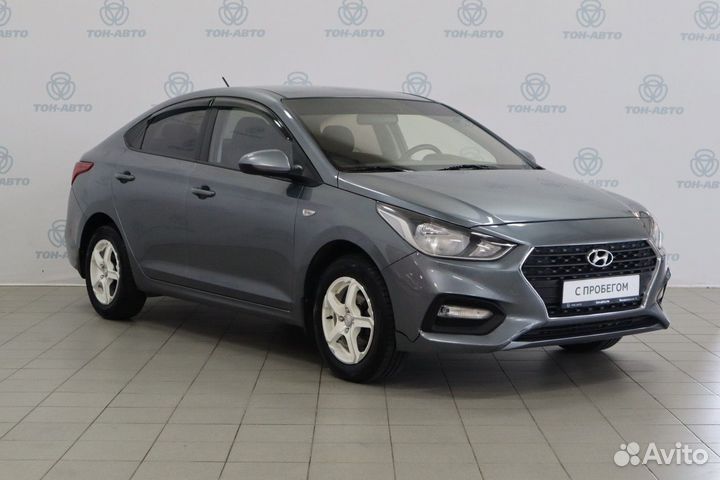 Hyundai Solaris 1.6 МТ, 2018, 80 757 км