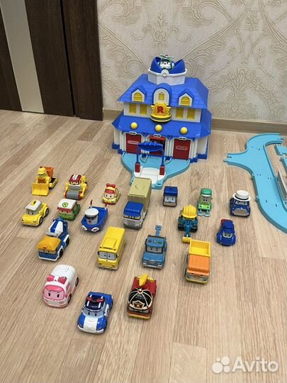 Машинки поли робокар полная коллекция