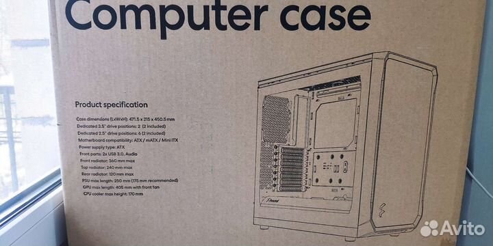 Fractal Design Focus 2 корпус пк