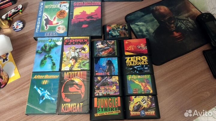 Картриджи для sega mega drive 2