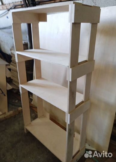 Стеллаж из фанеры полка из фанеры