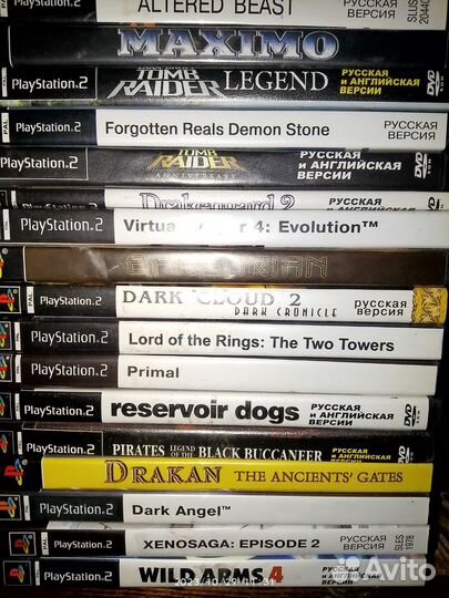 Игровые диски на ps2
