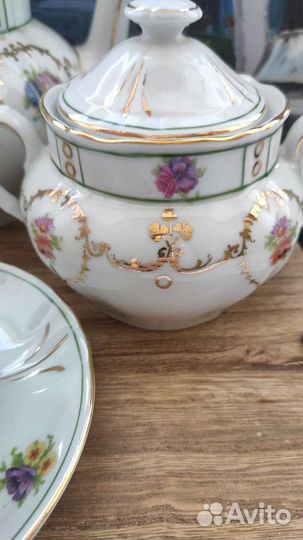 Чайный сервиз kahla гдр на 9 персон