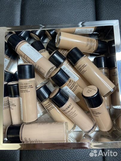 Тональный крем и кушон Shiseido