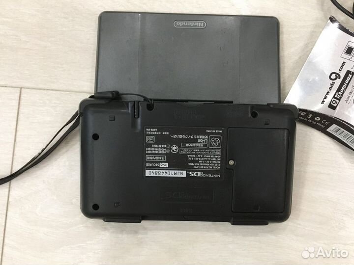 Nintendo ds fat прошитая 16gb, почищена