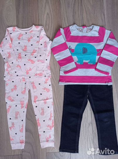 Вещи пакетом на девочку р104