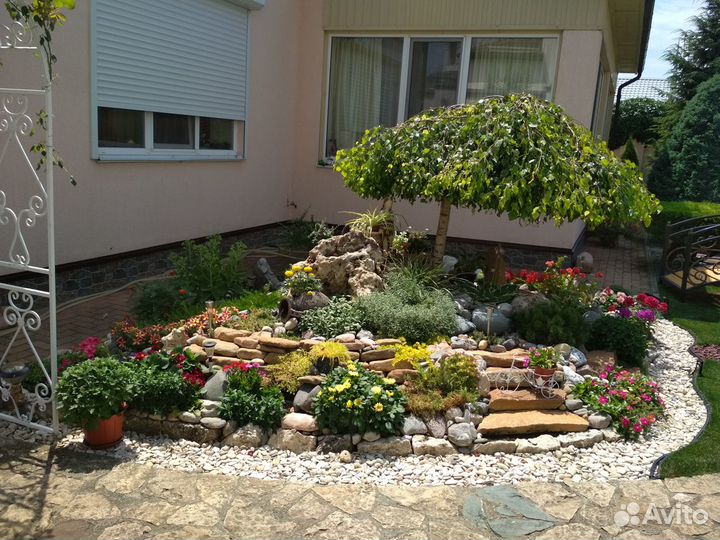 Озеленение и благоустройство на кмв