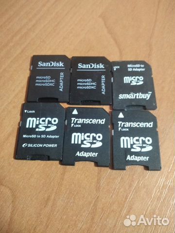 Переходники MicroSD-SD