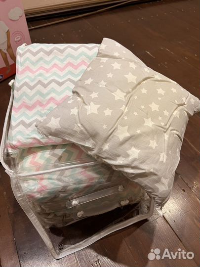 Комплект в кроватку с бортиками