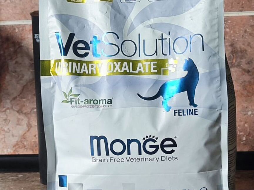 Корм monge vet solutions urinary oxalate