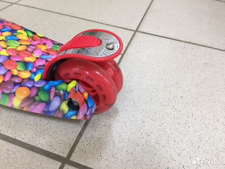 Самокат детский трехколесный цвет в ассорти