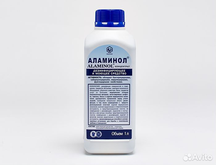 02-229 Дез.средство Аламинол концентрат 1л 1шт
