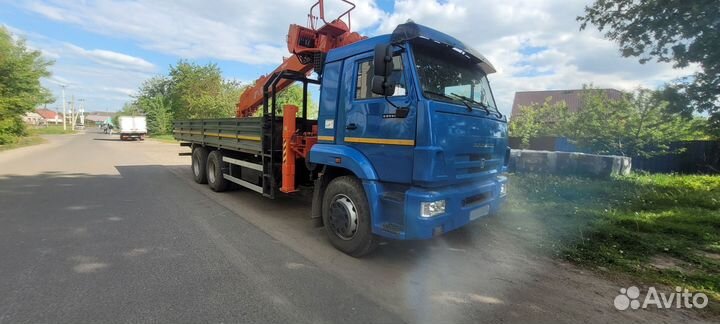 КАМАЗ 65117-N3 с КМУ, 2013