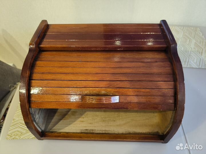 Хлебница деревянная