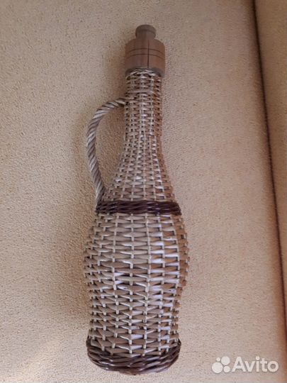 Бутылка декоративная кувшин