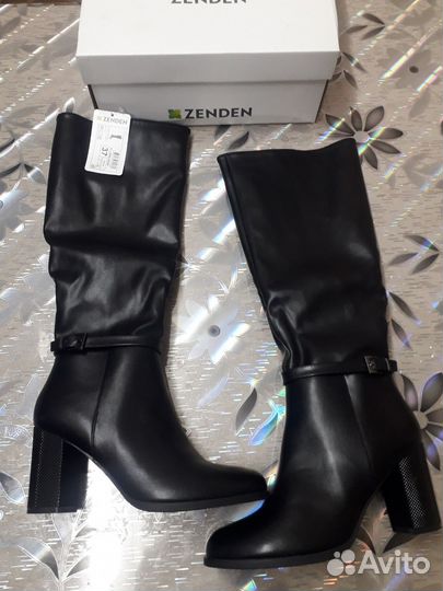 Сапоги женские зимние и осенние 37размер