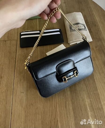 Gucci horsebit 1955 mini сумка оригинал