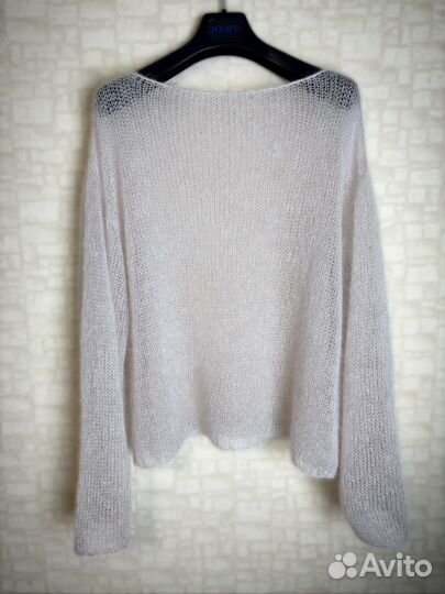 Свитер из кид мохера на шелке