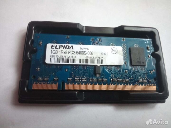 Оперативная память ddr2 для ноутбука 1gb