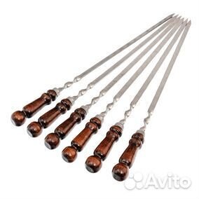 Шампура из нержавейки подарочный набор